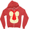 gorilla chest Zipper Hoodie