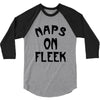 naps on fleek girls 3/4 Sleeve Shirt