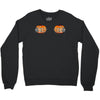 pumpkin skull hand Crewneck Sweatshirt
