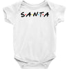 santa of the friends parody Baby Bodysuit