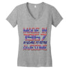 made in 1967 50 years of being awesome Women's V-Neck T-Shirt