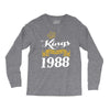 kings are born in 1988 Long Sleeve Shirts