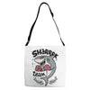 sharrk team Adjustable Strap Totes