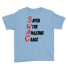 saved with amazing grace Youth Tee