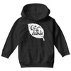 go outside Youth Hoodie