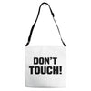 Don't Touch Adjustable Strap Totes