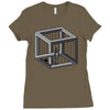 escher's jail Ladies Fitted T-Shirt