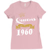 queens are born in 1960 Ladies Fitted T-Shirt