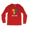 Love is Love Heart Long Sleeve Shirts