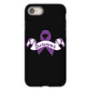 pancreatic cancer survivor pocket iPhone 8 Case