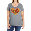 pizza lover Ladies Curvy T-Shirt