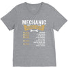 Mechanic Hourly Rate V-Neck Tee