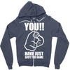 you have just lost the game  funny computer internet humour Zipper Hoodie