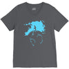water planet global warming world ocean banksy nature graphic V-Neck Tee