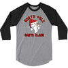 north pole santa claus 3/4 Sleeve Shirt
