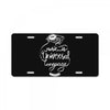 music is the universal language of mankind License Plate