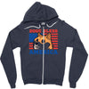 doge bless america Zipper Hoodie