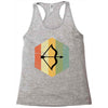 vintage sagittarius Racerback Tank
