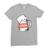 Beer Inside Ladies Fitted T-Shirt