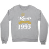 kings are born in 1993 Crewneck Sweatshirt