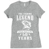 The Fishing Legend Reeling Them In For 50 Years Ladies Fitted T-Shirt
