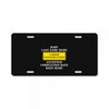Under Construction Personalize Baby License Plate