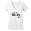 hubby Women's V-Neck T-Shirt