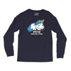 sad unicorn Long Sleeve Shirts