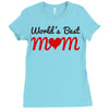 world  best mum Ladies Fitted T-Shirt
