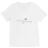 banksy style ak47 art   funny V-Neck Tee