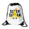 Super Saiyan Air Drawstring Bags