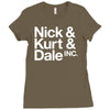 nick kurt dale Ladies Fitted T-Shirt