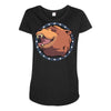 Cheeseburger! The bear in Far Cry 5 Maternity Scoop Neck T-shirt