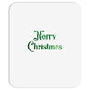merry christmas green glitter Mousepad