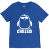 penguin chillax funny new V-Neck Tee
