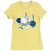 weight lifting accident Ladies Fitted T-Shirt