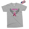 my hero is now my angel breast cancer awareness Exclusive T-shirt