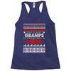 santa only comes once a year gramps is always here to cheer Racerback Tank