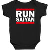 run saiyan Baby Bodysuit