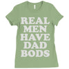 top dad bod Ladies Fitted T-Shirt