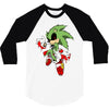 zombie sonic 3/4 Sleeve Shirt
