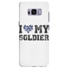 i love my soldier navy camouflage Samsung Galaxy S8 Plus Case