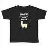 Save The Drama For Your Lama Toddler T-shirt