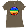 smiling Ladies Fitted T-Shirt