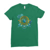 turn the time twist the space Ladies Fitted T-Shirt