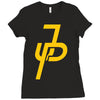 jake paul yellow Ladies Fitted T-Shirt