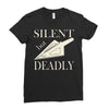 silent but deadly blow Ladies Fitted T-Shirt
