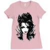 spider web Ladies Fitted T-Shirt