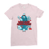 by the power of literature Ladies Fitted T-Shirt