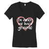 Tu Amor Me Hace Grande Women's V-Neck T-Shirt